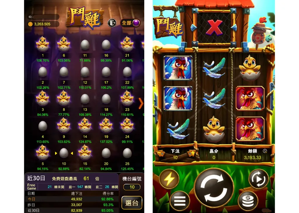 RG電子【鬥雞老虎機】