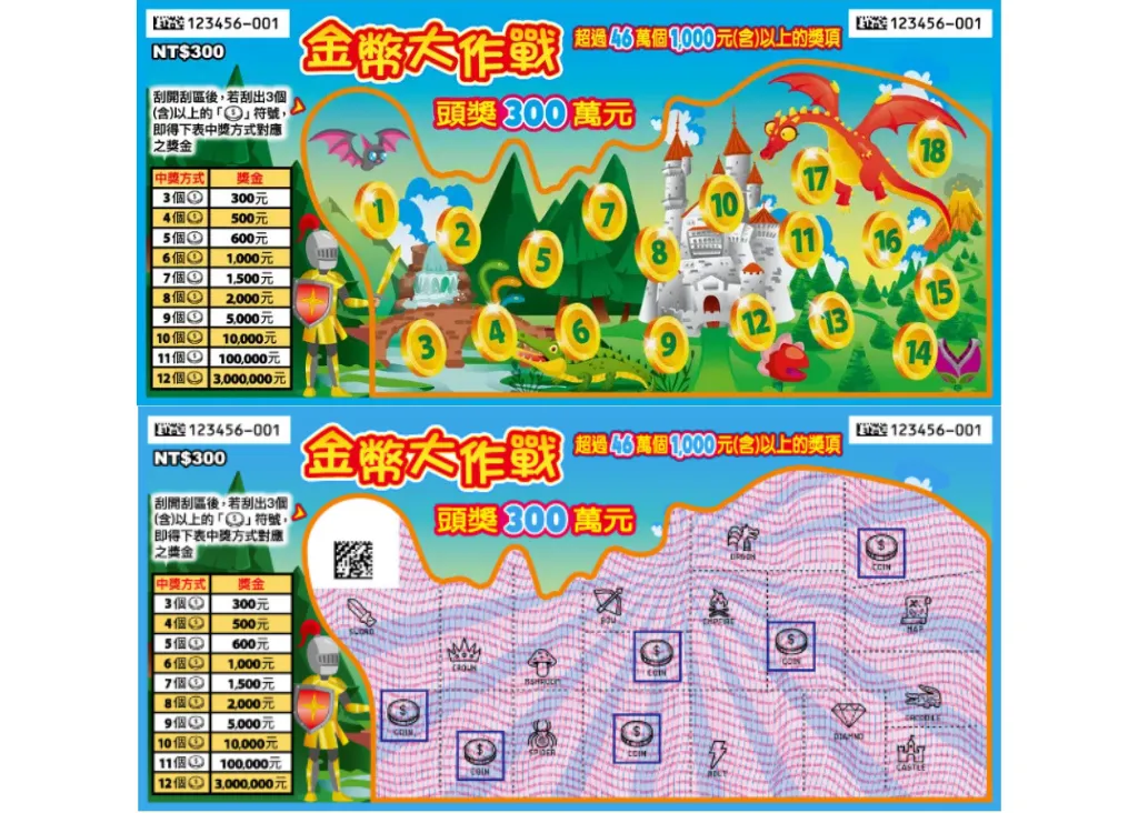 台彩 ‐ 金幣大作戰
